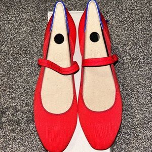 Flame Square Mary Janes NWT